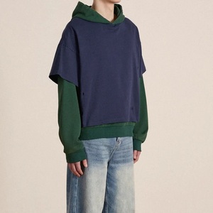 Fashion Washed Hoodies Oversized Pullover Embroidered Print Custom logo Acid Wash <b>Vintage</b> <b>French</b> Terry Hoodies Manufacturers - Product Image 6