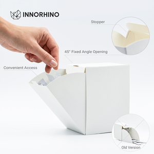 Custom Printed Folding Carton Gravity Feeder Display Box with Hollow <b>Window</b> Paper Sleeve for Supplement Sachets Packaging - Product Image 5