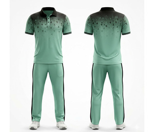 Premium Quality Sublimated <b>Cricket</b> Jersey & Trouser Uniform | Men Women Youth <b>Cricket</b> Wears Polo Shirt and Trouser Full Team - Product Image 1