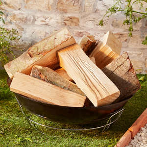 Leña de roble ecológica seca en horno con alto rendimiento calorífico, leña de roble seca en horno perfecta para uso en exteriores e interiores. - Product Image 6