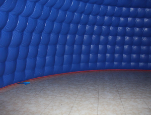 Tente dôme gonflable bleue pour la publicité extérieure ou les événements festifs - Product Image 6