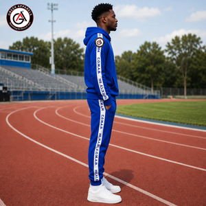 ชุดวอร์มผ้าฟลีซปักลาย Phi Beta Sigma แบบสั่งทำสำหรับผู้หญิง |   เสื้อผ้าฝ้ายปักลายสำหรับกลุ่มเพื่อนร่วมงาน ขายส่ง 100% ผ้าฝ้าย สำหรับฤดูหนาว ดีไซน์ 2 in 1 - Product Image 3