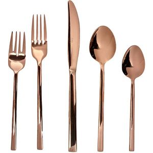 Juego de Cubiertos de Satén Champán Premium para Bodas, Hoteles y Restaurantes, Vajilla de Fábrica - Product Image 5