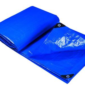 300 GSM Heavy Duty Waterproof HDPE Woven PE Tarpaulin Fabric for Industrial Covers, Outdoor Curtains & Equipment Protection - Product Image 1