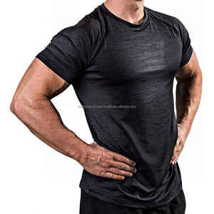 Camiseta Deportiva Personalizada al por Mayor para Hombre, de Poliéster y Algodón, Tejido de Punto, Secado Rápido y Transpirable para Entrenamiento Deportivo - Product Image 6