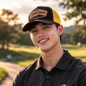 Gorras de béisbol personalizadas con logotipo, gorras tipo trucker con estructura de malla de algodón, 6 paneles, visera curva, para hombre y mujer, de Vietnam. - Product Image 6