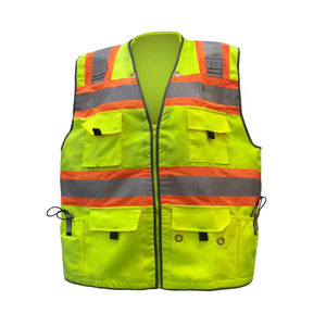Gilet de sécurité réfléchissant pour la construction, la circulation routière, les motards, vêtements de travail, vestes de sécurité haute visibilité, veste de sécurité confortable pour hommes - Product Image 5