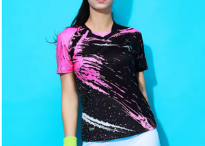 Uniforme de Tenis y Bádminton para Hombre y Mujer, Conjunto de Camiseta de Manga Corta y Pantalones Cortos de Secado Rápido, Traje de Entrenamiento, Top y Falda - Product Image 2