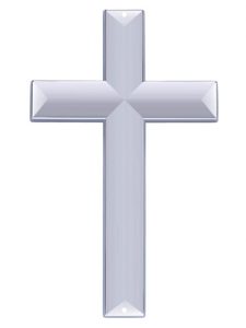 Crucifijo de Madera con Acabado Blanco para Bendición del Obispo, Color Personalizado, Decorativo para Iglesia Católica Cristiana, Navidad - Product Image 3