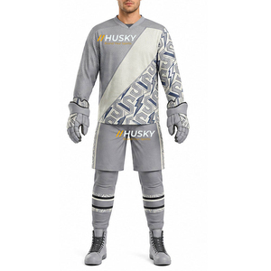 Uniformes de Hockey sobre Hielo Personalizados al por Mayor para Adultos, Alta Calidad, 100% Poliéster, Impresos, Antibacterianos, para Todas las Temporadas - Product Image 5