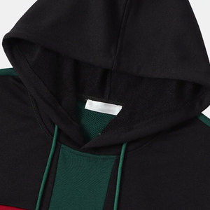 Vente en gros de sweats à capuche pour hommes en coton 100% de haute qualité, personnalisés, hiver, écologiques, respirants, teints unis, streetwear, vêtements décontractés - Product Image 3