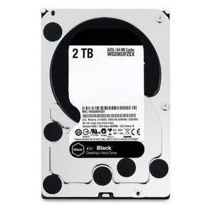 Disco Duro Interno Nuevo de Alto Rendimiento WD2003FZEX de 2 TB, Negro, 3.5 Pulgadas, SATA III, 7200 RPM, 64 MB de Caché, para Juegos y Estaciones de Trabajo - Product Image 1