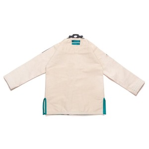 bjj gi suit lightweight durable cotton fabric pearl weave custom logo breathable training uniform for men women martial arts - Product Image 2