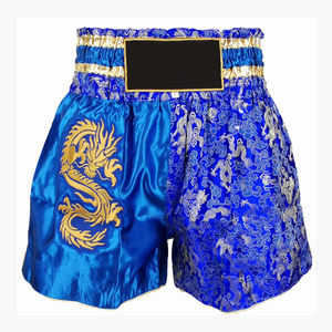Pantalones Cortos de Boxeo Personalizados de Poliéster para Hombre, Diseño Elegante con Patrón Sólido, Tejido Liso Teñido, Venta al Por Mayor 2026 - Product Image 5