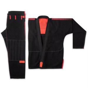 Kimono de Jiu Jitsu Brasileño Personalizado con Cintura Ajustable, Uniforme de BJJ de Algodón con Tejido Pearl Weave Ripstop, Proveedor Mayorista OEM ODM - Product Image 6