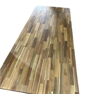 Panneau en bois d'acacia Comptoir en teck doré à l'huile et à la cire - Product Image 1