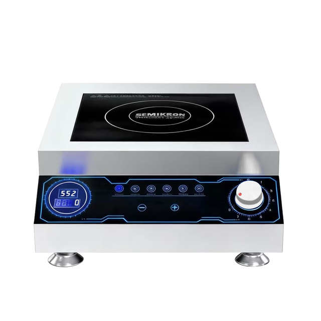 SEMIKRON 3600W/5000W Stainless Steel Flat Concave Commercial Electric Induction Cooker Multi-Function Intense Fire Home
