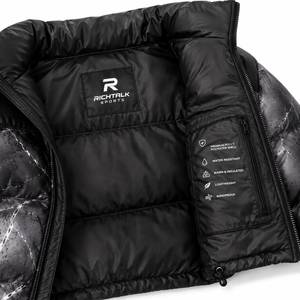 New Style Men Stand Collar Puffer Jacket Soft Warm <b>Fabric</b> Comfortable Durable Material Breathable Eco-Friendly Winter - Product Image 4