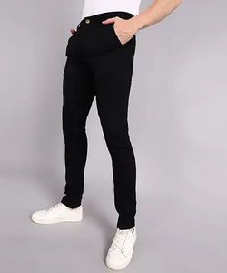 Custom Slim High Quality Stylish Fabric Denim Casual Pants Men <b>Jeans</b> Comfort Mens Business Pantalon <b>Jeans</b> - Product Image 2