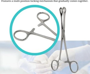 คีมฟองน้ำสำหรับผ่าตัดโลโก้แบบกำหนดเอง - Product Image 5