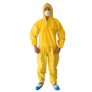 Overol Protector Desechable con Capucha, Overol de Cuerpo Completo, Ropa de Trabajo, Ropa de Seguridad, Puños Elásticos, Overol Resistente al Polvo - Product Image 4