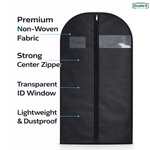 Funda Protectora para Trajes con Cierre Completo, Bolsa de Almacenamiento para Ropa con Cierre para Trajes y Vestidos - Product Image 5