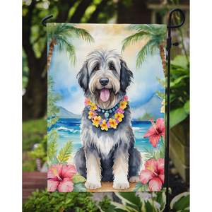 Bergamasco berger Luau jardin drapeau multicolore boîte aux lettres décoratif cour bannière Patio oeuvre pour parterres de fleurs petite taille - Product Image 3