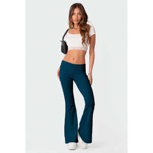 Leggings de sport sans couture pour femmes, légers et respirants, pour la course à pied, le yoga et l'entraînement quotidien - Product Image 1