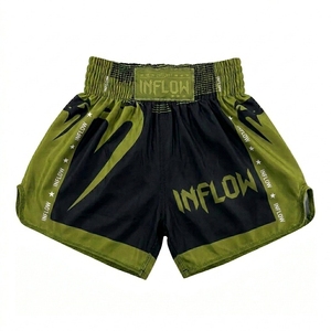 Shorts de Muay Thai MMA unisexes personnalisés, shorts d'entraînement d'arts martiaux, 100% polyester, vêtements d'arts martiaux - Product Image 2