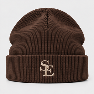 Premium Fine Gauge Knitted <b>Beanie</b> Lightweight Soft Ribbed Cuff Warm Winter <b>Hat</b> Custom Embroidered Logo OEM ODM Wholesale Style - Product Image 5