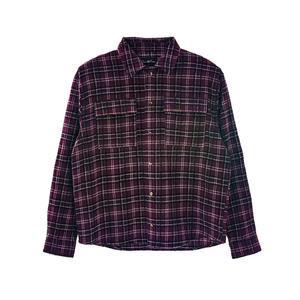 Fabricant de vêtements coupés et cousus sur mesure, chemises à carreaux à manches longues de qualité supérieure, faible MOQ, chemises en flanelle superposées, collection automne - Product Image 1