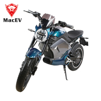 Offre Spéciale motocyclettes électriques à batterie au lithium 72v100ah moto croisée 5000w à grande vitesse