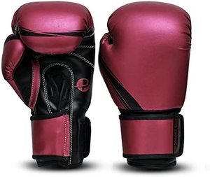 Professional Yellow White Black Combination PVC Leather Boxing <b>Gloves</b> 12mm HookLoop Closure Custom Logo Korean Parachute Fabric - Product Image 3