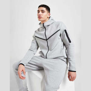 Vêtements de sport de haute qualité, ensembles de survêtements de fitness en tissu technique pour hommes, ensemble deux pièces, survêtement de jogging pour hommes - Product Image 3