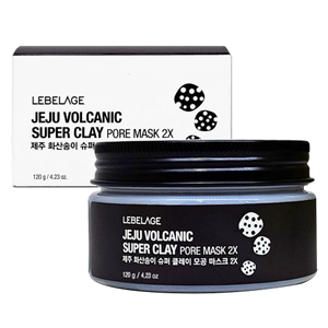 LEBELAGE Jeju Volcanic Super Clay Pore Mask 2X coréen soins de la peau beauté masque cosmétique soins de la peau cosmétiques coréens - Product Image 1
