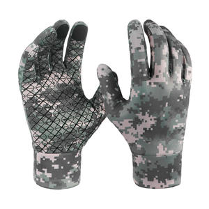 Guantes de caza de camuflaje personalizados, material de poliéster, transpirables y elásticos. - Product Image 5