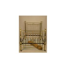 Cadre de lit en laiton massif de qualité supérieure avec une finition élégante pour un mobilier de chambre haut de gamme - Product Image 1