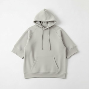 <b>Bulk</b> Oversized Hoodie Short Sleeve Custom Hoodie Manufacturer Factory Price - Product Image 4