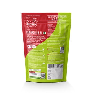 Indimix Khaman Dhokla Mix 200g – Pré-mélange instantané pour Dhokla - Product Image 2