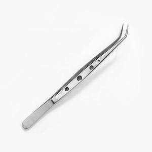 Pinzas Dentales Profesionales de Acero Inoxidable, Pinzas de Precisión para Aplicaciones Clínicas y Quirúrgicas - Product Image 3