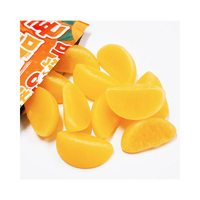 Yum'z Bites Corée – Bonbons Gélifiés Croustillants Saveur Mandarine 40g, Forme Boule, Multicolores, Conditionnement en Vrac, Durée de Conservation 12 Mois, Stockage à Température Ambiante