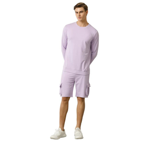 Shorts sur mesure de haute qualité pour hommes, en tissu de qualité supérieure, 100% coton molletonné, parfaits pour l'entraînement, la course à pied et les tenues décontractées - Product Image 6