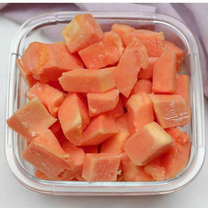 Premium IQF Papaya congelada 100% Fruta fresca saludable de Vietnam - Product Image 6