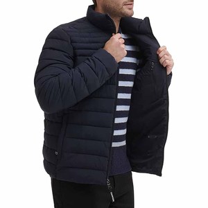 Vestes d'hiver rembourrées pour hommes, en nylon 100%, imperméables, à col montant, avec logo personnalisé, vente en gros, taille oversize, pour l'extérieur - Product Image 5