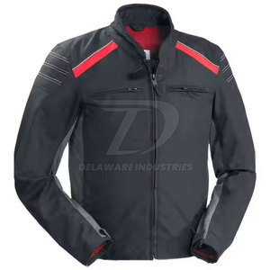 Veste de moto en textile professionnelle, équipement de protection, tissu léger et respirant avec ajustement réglable, idéale pour la conduite en ville - Product Image 5
