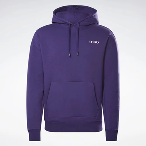 Sudadera con Capucha Extra Grande de Lujo Color Morado para Hombre, Sudadera de Felpa Suave de Primera Calidad, Ropa Urbana Informal de Invierno, Sudadera de Moda 2026 - Product Image 3