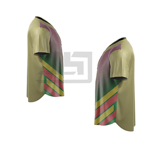 Maßgeschneiderte Team-Trikots Attraktive Farben Designs Teamnummern Muster. Erwachsenen-Baseballtrikot für Junge Athleten 100% Polyester Kurzarm - Product Image 4