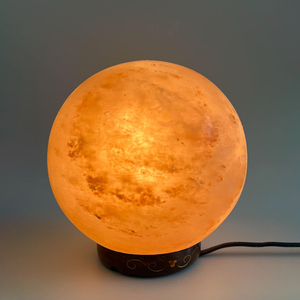 Wholesale Himalayan <b>Moon</b> Salt Lamp Premium <b>Crystal</b> Home Décor Collection with Personalized Branding OEM Service Manufacturer - Product Image 5