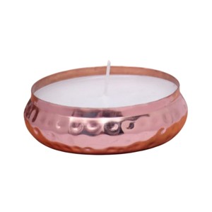 Luxury Copper Finish <b>Hammered</b> Metal Votive Candle <b>Holder</b> Handmade Candle Jar Perfect For Home Decor & Events Lowest Price - Product Image 4