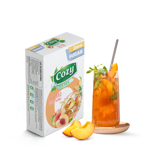 Té de Durazno en Polvo Más Vendido, Bebida Instantánea con Sabores Tropicales, Sachet de Jugo de Durazno en Polvo, Té Helado de Durazno en Polvo Instantáneo - Product Image 3